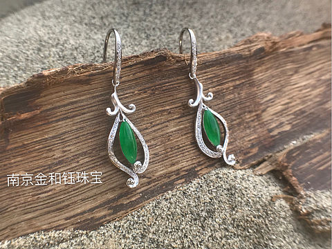 原创珠宝设计,坠间柔情,温柔所有女人的耳坠镶嵌