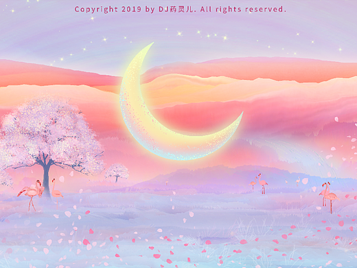 打卡！《樱花树下》鼠标垫衍生品