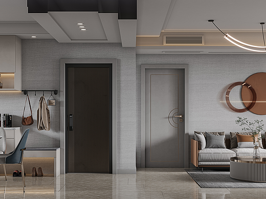 CR表现现代轻奢客餐厅