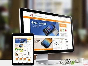 某通两个不同平台网站设计