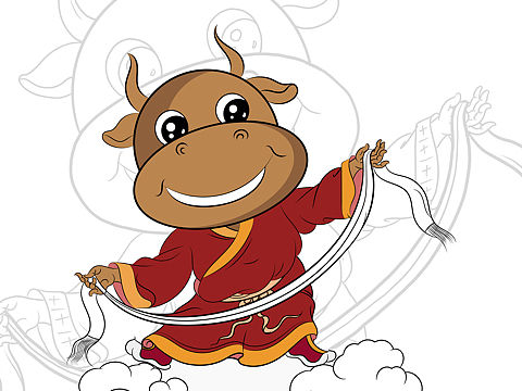 新年海报｜原创设计（个人主页-ZNTA3MDk1NDg=） - IP形象 - 站酷设计师霍尔瓦登珍洛吾原创素材 - 站酷ZCOOL