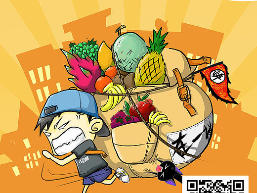 在一楼水果海报（个人主页-ZMTc1MjMwMTI=） - 海报 - 站酷设计师chev原创素材 - 站酷ZCOOL