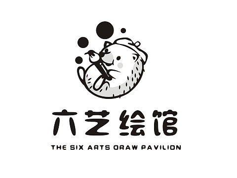 少儿美术培训机构儿童阅读绘馆标志设计