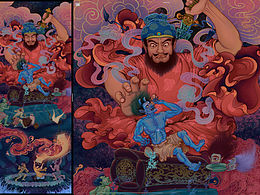 原創(chuàng)古風(fēng)插畫《鐘馗捉鬼》