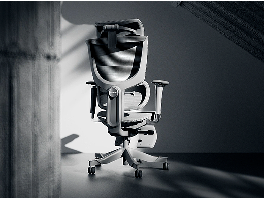 C4D 人体工学椅产品动画
