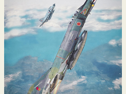 JASDF RF4-EJ 战斗机封绘
