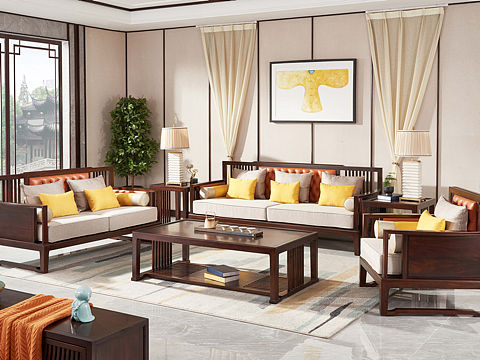 东莞家具摄影 新中式家具