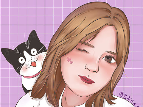 小黑和我（个人主页-ZMzgwMTU5OTY=） - 创作习作 - 站酷设计师吖肉团子原创素材 - 站酷ZCOOL