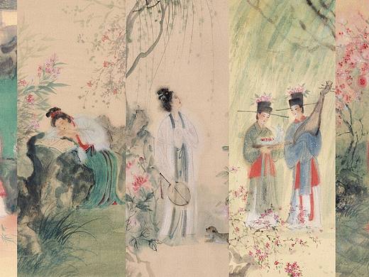 春色如许（个人主页-ZNTk2NzQ1MTY=） - 艺术插画 - 站酷设计师無竹原创素材 - 站酷ZCOOL