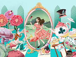 【商业插画 X MARUBI｜爱丽丝主题】