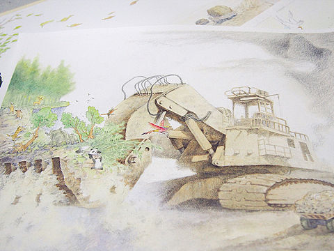 ～绘本截稿啦～《海豚与男孩》