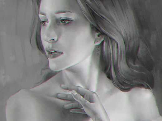 素描头像3（个人主页-ZNDY3MTg3MjQ=） - 艺术插画 - 站酷设计师覃湘华原创素材 - 站酷ZCOOL
