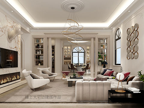 西山別墅（個(gè)人主頁-ZMzE1ODk5MDA=） - 家裝設(shè)計(jì) - 站酷設(shè)計(jì)師吾墨空間原創(chuàng)素材 - 站酷ZCOOL