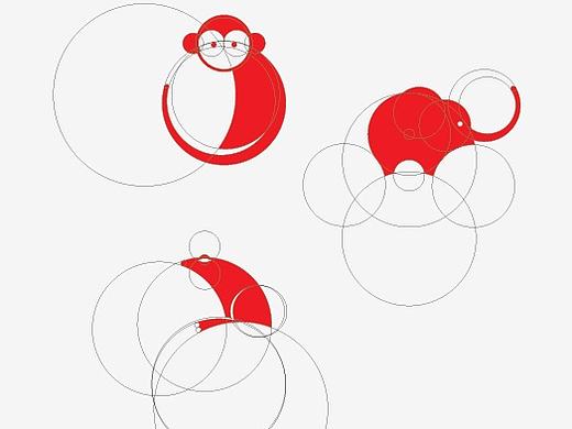 形状结合LOGO