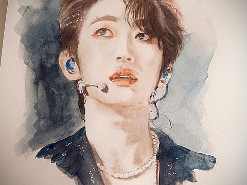 水彩•刘宇（个人主页-ZNTc0NjM2MjQ=） - 绘画 - 站酷设计师vivi.Cheung原创素材 - 站酷ZCOOL