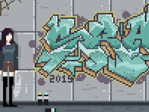 涂鴉與像素畫（個(gè)人主頁-ZMzc0NzQyNjg=） - 像素畫 - 站酷設(shè)計(jì)師SRAY33原創(chuàng)素材 - 站酷ZCOOL