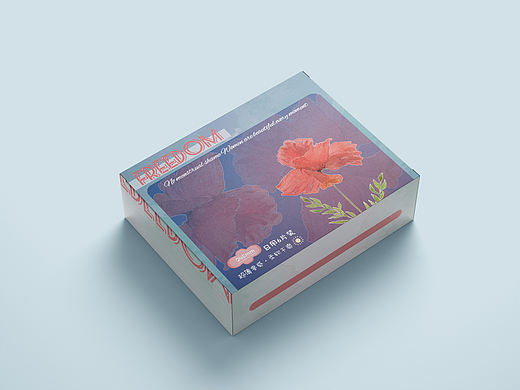卫生巾外包装盒设计