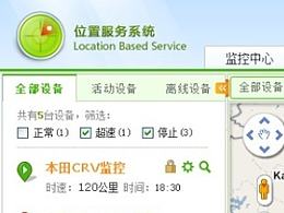 位置服務監(jiān)控WEB平臺