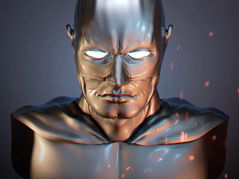 蝙蝠侠半身建模（个人主页-ZMzU5NDkxNjA=） - 动画/影视 - 站酷设计师天下第一神锋原创素材 - 站酷ZCOOL