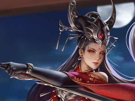 魔教圣女（个人主页-ZNTk5NTgzNDA=） - 艺术插画 - 站酷设计师黑豆Cc原创素材 - 站酷ZCOOL