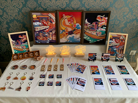 重庆铜梁龙·文创插画设计