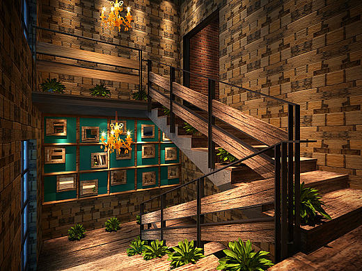 工业风咖啡店装修设计-|成都咖啡厅装修设计|成都咖啡店装修设计公司|