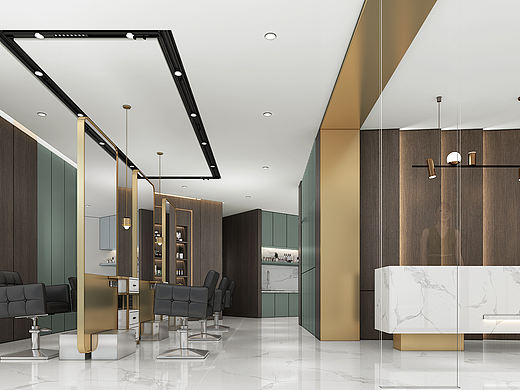 美容美发效果表现