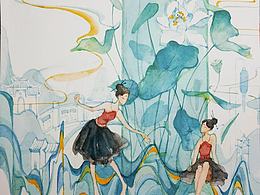 “窥山忽见云绵月皎”