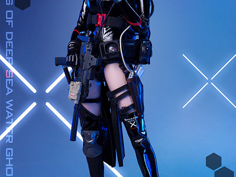 核玩coreplay 1/6兵人新品：深海水鬼三姐妹 突击手 莉