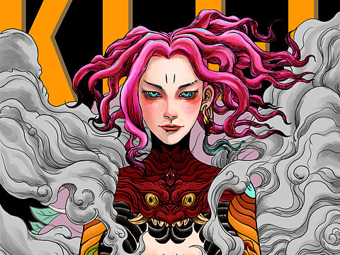 花臂大姐姐 keep real（个人主页-ZNDI2ODI3OTI=） - 概念设定 - 站酷设计师八两先生原创素材 - 站酷ZCOOL