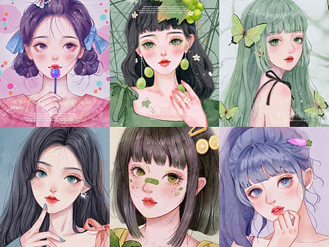 近期iPad头像合集