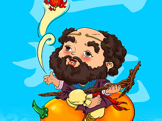 仙境传说之一铁拐李卡通造型