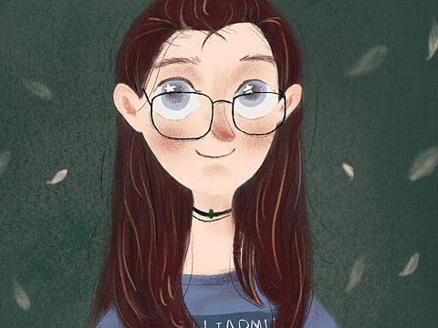 复古的女孩纸