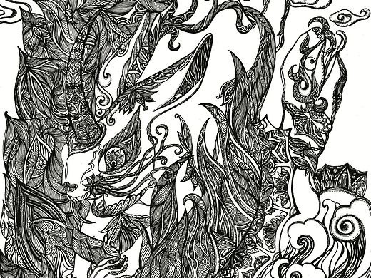 “搜神记”插画设计