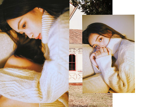 我望向月亮 却只看见你