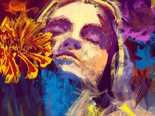 板绘练习。原创绘画。