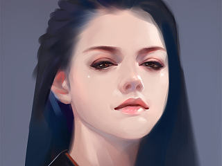 临摹-美女（个人主页-ZNjMyMjAxMg==） - 创作习作 - 站酷设计师凌薇_薇原创素材 - 站酷ZCOOL