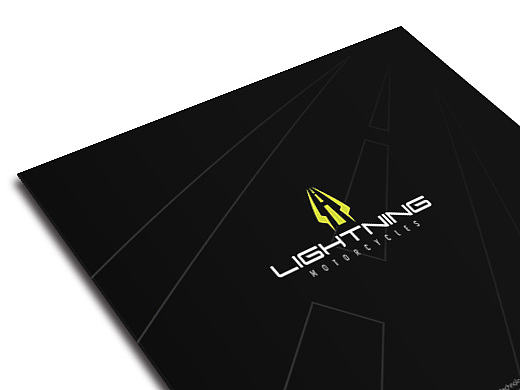 闪电宣传手册设计