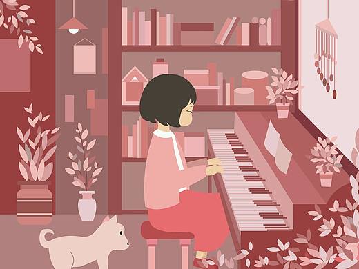 《寄给与我相同的灵魂》插画设计