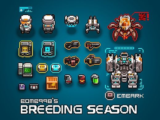 《BREEDING SEASON》像素独立游戏设定