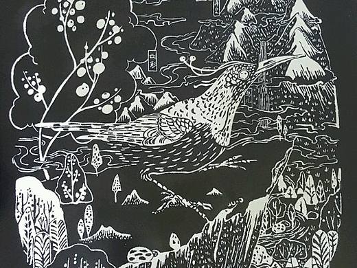 黑漆刻画（个人主页-ZMTk2NDQwMDg=） - 其他手工艺 - 站酷设计师梦中人呀原创素材 - 站酷ZCOOL