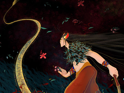 神農(nóng)百草鞭疫去（個人主頁-ZMzI2NTgwODg=） - 創(chuàng)作習(xí)作 - 站酷設(shè)計師一列車廂原創(chuàng)素材 - 站酷ZCOOL