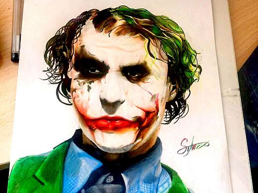 小丑（个人主页-ZMTY3NjMwMDg=） - 绘画 - 站酷设计师小毛学画原创素材 - 站酷ZCOOL