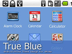android手机主题设计"True Blue"（个人主页-ZNzUyNTY=） - 图标 - 站酷设计师MiRa原创素材 - 站酷ZCOOL