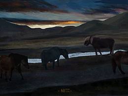 ＃100天插畫練習＃川西高原的馬