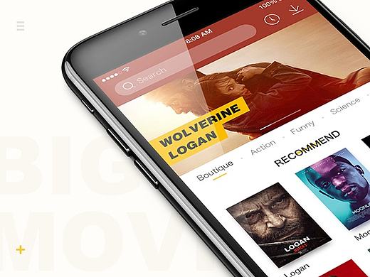 电影APP-概念设计