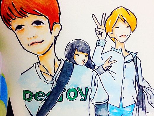 心血来潮画了几张（个人主页-ZMTMzMjgwNDg=） - 创作习作 - 站酷设计师Rosx原创素材 - 站酷ZCOOL