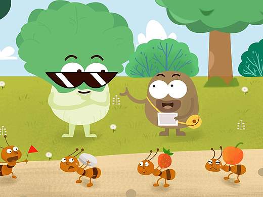 線上電子繪本插圖（個(gè)人主頁(yè)-ZMzI2ODMyNDA=） - 兒童插畫 - 站酷設(shè)計(jì)師面包蟲蟲插畫原創(chuàng)素材 - 站酷ZCOOL