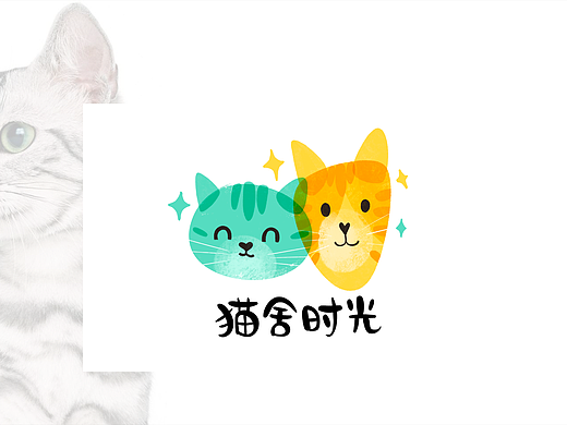 「猫舍时光」整体VI设计