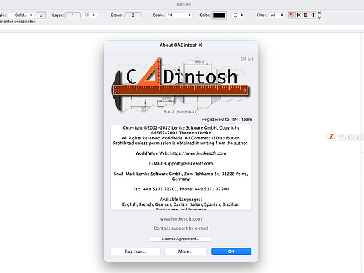 CADintosh X mac (CAD绘图软件)v8.8.2直装版